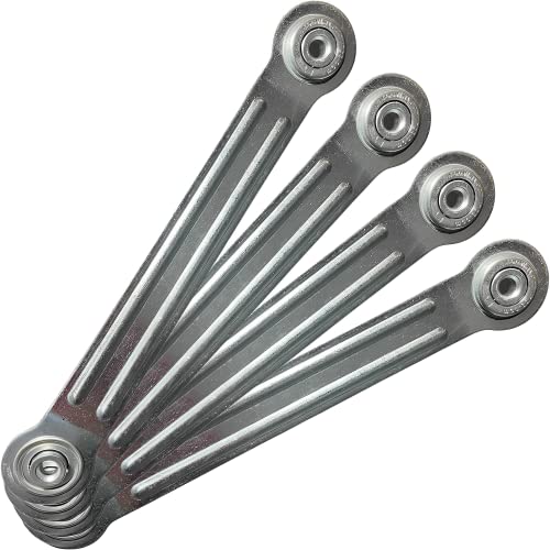 Project Patio Glider Bearing Arm Bracket Replacement Hardware Rocker Parts - 9 Inch Length - 7-1/2 Inch Between Mounting Holes - 4-Pack