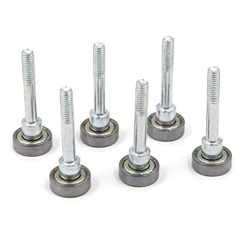 FarBoat 6Pcs Rocker Assembly Bearing 19mm/ 3/4inch OD Furniture Miscellaneous Hardware (6mm Thread)