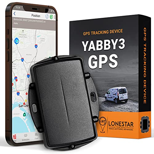 LoneStar Tracking Yabby3 4G/5G Cat-M NB-IoT GPS Tracker - Weatherproof GPS locating Device for Tracking Boats, Trailers, Equipment, and Assets (Subscription Required)