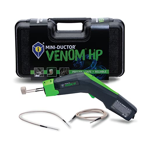 Induction Innovations - Mini-Ductor Venom HP (MDV-787) - Handheld Induction Heater with 3 Basic Coils, Rugged Carrier Case & Operations Manual to Safely Remove Nuts, Bolts, Bearings, & More