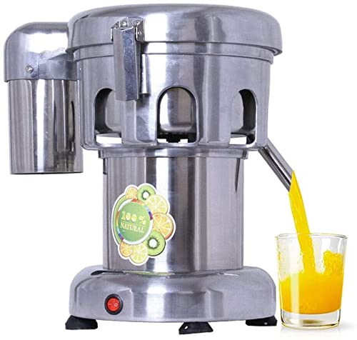 Commercial Juice Extractor,110V 370W Heavy Duty Juicer Machine with Filter, Stainless Steel Juice Press Machine 2800r / min,80-100 kg/hr Juice Amount