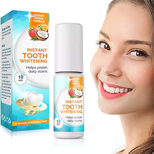 Tooth Paint, Teeth Whitening Paint, Tooth Polish Uptight White, Instantly Get a Shiny Smile, Easy to Apply