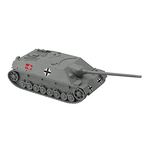 BMC WW2 German Jagdpanzer IV Tank Destroyer - Gray Plastic Army Men Vehicle
