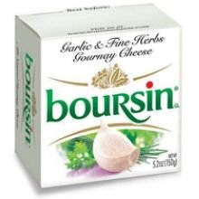 Boursin Garlic and Fine Herb Gournay Cheese, 5 Ounce -- 12 per case.