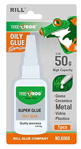 Tree Frog Oily Glue,Welding High-Streth Oily Glue,Repair Glue for Electrical,Electronic,Craft,Rock,Glass,Plastic,Toy-1.8oz