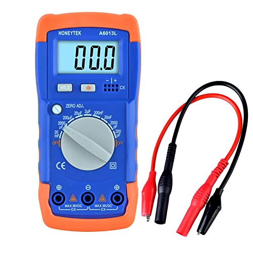 Honeytek A6013L Capacitance Meter Capacitor Electronic Measuring Capacitance Tester