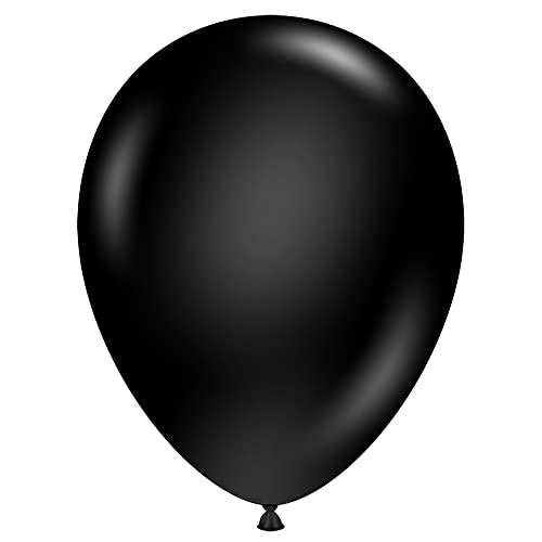 Tuf-Tex 5" Black Latex Balloons, 5"