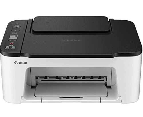 Canon (Used) PIXMA TS3522 Wireless All-in-One Color Inkjet Printer for Home Office, Black - Print, Scan, Copy - 1.5 Segment LCD Display, 4800 x 1200 dpi, USB and WiFi Connection