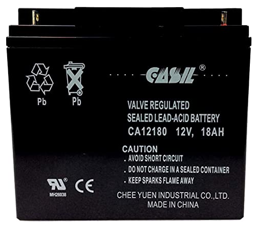 Casil 12V 18AH Replacement Battery Compatible with Champion Generator 9000 7000 Rechargeable Battery