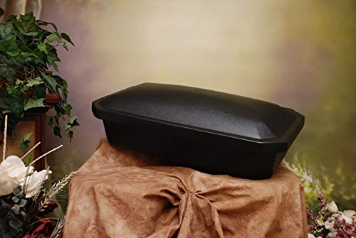 Newnak's Pet Caskets- Pet Casket Black (3 Sizes) Economy (Small)