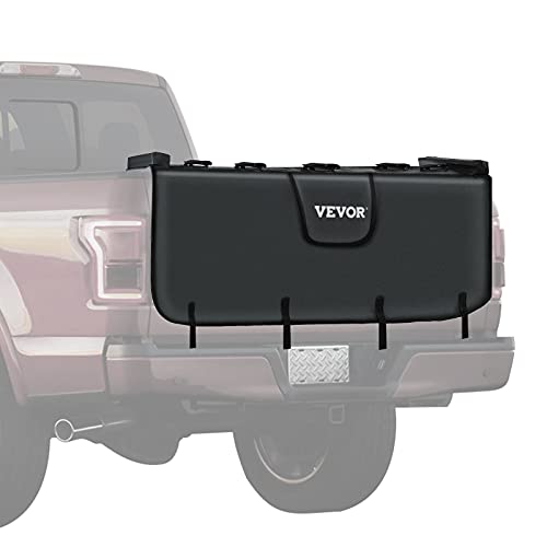 VEVOR Tailgate Pad for Bikes, Tailgate Protection Cover Carries UP to 5 Mountain Bikes,54" Bike Pickup Pad for Pickup Truck