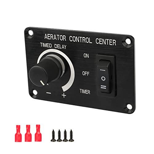 Livewell Timer Switch for Boat Aerator Timer Panel Variable 12 Volt 10 A