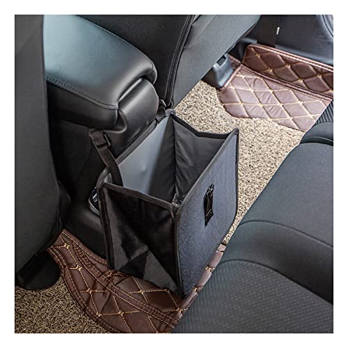 Fekey&JF Foldable Car Trash Can, Hanging Waterproof Leakproof Trash Can Storage Bag for Car with Large Capacity, Car Interior Accessories (Large)