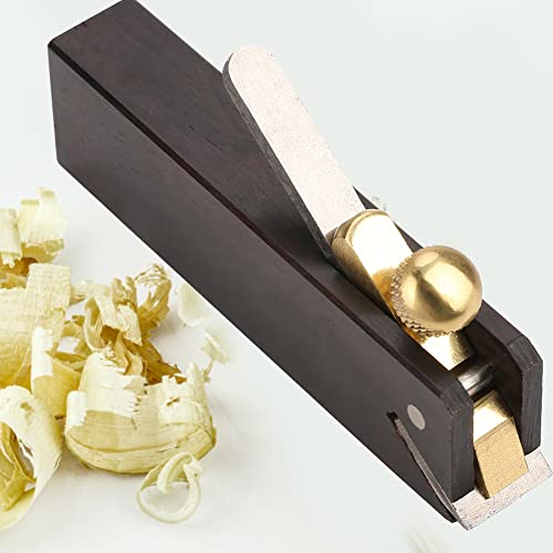 Woodworking Plane, Ebony Mini Hand Planer Small Hand Plane Planer Wooden Carpenter Woodcraft Tool for Woodworking Trimming Wood Planing