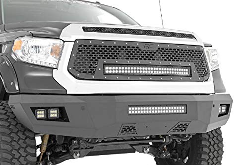 Rough Country Heavy Duty Front LED Bumper for 2014-2021 Toyota Tundra - 10777