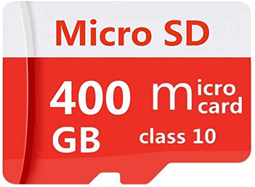 400GB Micro SD Card Class 10 High Speed Memory Card for Phone, Tablet and PCs with Adapter (400GB)