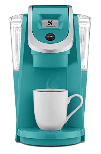 Keurig K250 Coffee Maker, Single Serve K-Cup Pod Coffee Brewer, With Strength Control, Turquoise