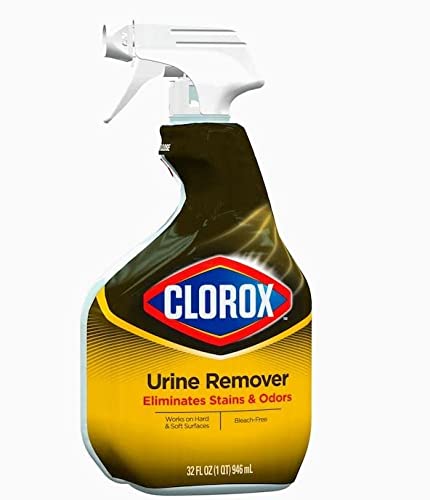 Clorox Urine Remover for Stains and Odors, Spray Bottle, 32 Ounces