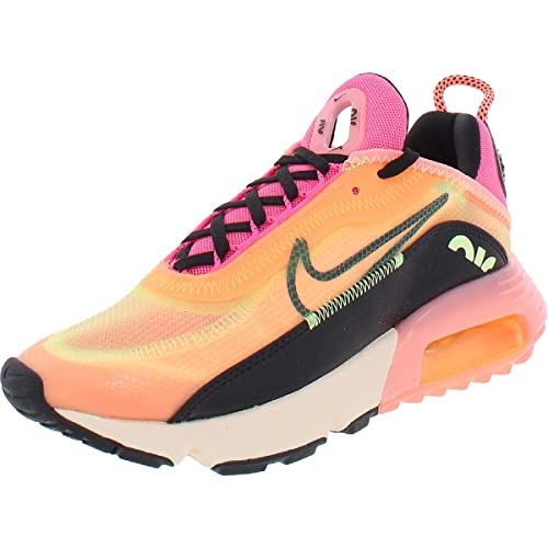 Nike Women's Air Max 2090 Barely Volt/Atomic Pink/Pink Glow/Black (CT1290 700) - 7