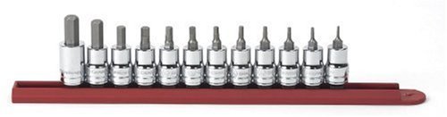 GEARWRENCH 12 Pc. 3/8" Drive Hex Bit Socket Set, Metric - 80580