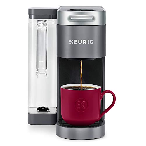 Keurig K-Supreme Coffee Maker, Single Serve K-Cup Pod Coffee Brewer, With MultiStream Technology, 66 Oz Dual-Position Reservoir, and Customizable Settings, Gray