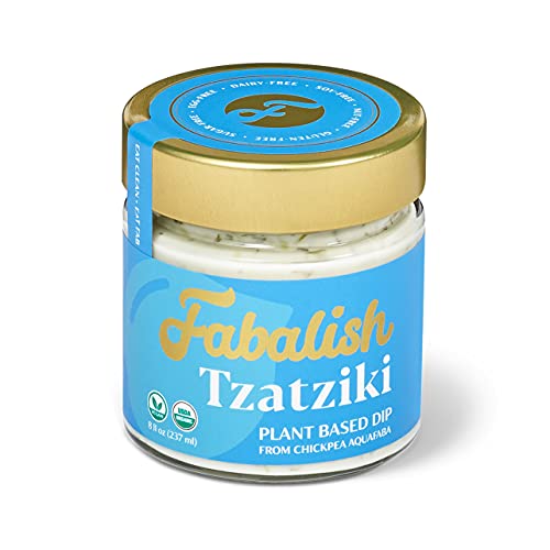 Fabalish | 2 Dip Bundle (Tzatziki) | Organic | Vegan | Plant-Based | Top-8 Allergen Free |Gluten-Free
