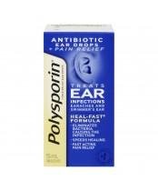 Biosense Clinic Polysporin Plus Pain Ear Drops 15ml