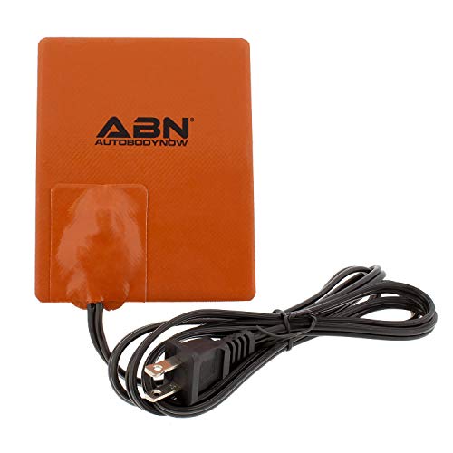 ABN Silicone Heater Pad Car Battery Heater Pad Engine Block Heater Pad Oil Pan Heater Pad, 4x5 Inch  120V 250 Watt