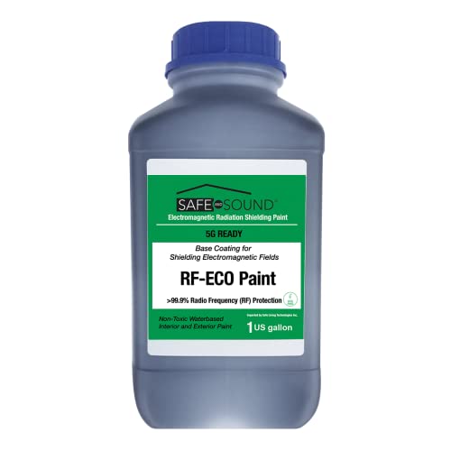 Safe and Sound RF-ECO 5G Shielding Paint - 1 US GAL. - EMF Paint / RF Paint
