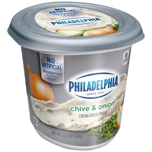 Philadelphia Chive & Onion Cream Cheese Spread 15.5 oz