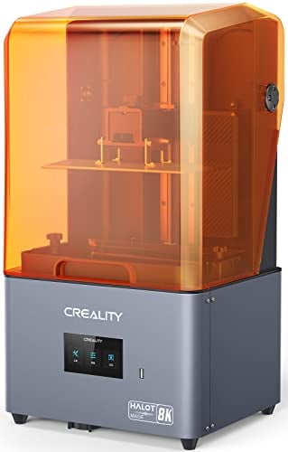 Creality Resin 3D Printer Halot-Mage, 8K Resolution 10.3" Monochrome LCD UV Photocuring Resin Printer with High-Precision Integral Light Fast Print Dual Z-axis Rails Larger Print Size 8.97x5.03x9.05in