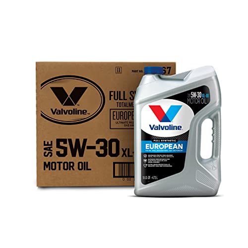 Valvoline European Vehicle Full Synthetic XL-III SAE 5W-30 Motor Oil 5 QT, Case of 3