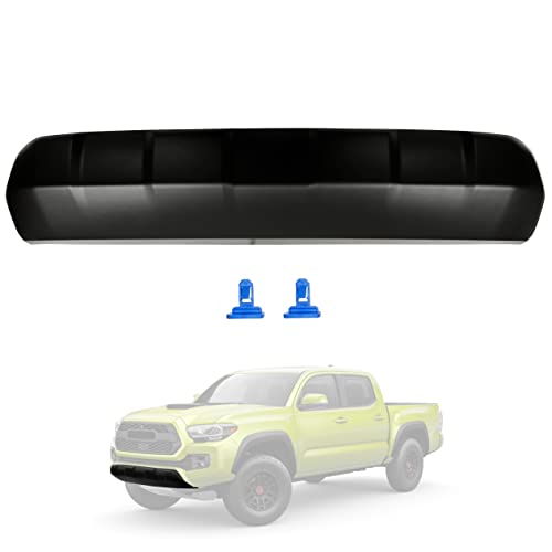 IAMAUTO 21729 Front Lower Bumper Valance Panel Skid Plate Textured Black (includes clips) Fits 2016-2022 Toyota Tacoma - Replaces Part # 53911-04210