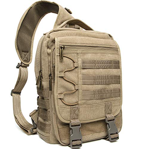 NICGID Sling Bags Chest Shoulder Backpacks, 13.3'' 14.1'' Laptop Backpack Crossbody Messenger Bag Travel Outdoor Men Women