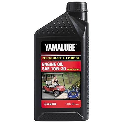 YAMAHA LUB-10W30-GG-12 Yamalube Golf Car and Generator Oil 10W-30 - Quart