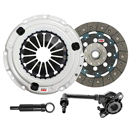 ClutchMax PRO Heavy Duty OEM Clutch Kit with Slave Cylinder Compatible with 2007-2017 Nissan Cube Sentra Versa MR18DE MR20DE SL SR SV 1.8L 2.0L (CP06055HDRWS-CK)