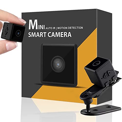 Mini Spy Camera Wireless Hidden Camera No WiFi Needed Portable Small Camera with Motion Detection and Night Vision Nanny Cam for Home Security Wereless Pet Camera for Cat/Cop cam