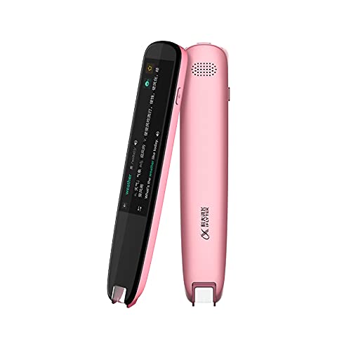 iFLYTEK AIP-S10 Dictionary Pen Pink, Portable Scanning Translator and Voice Translator Pen for Chinese & English Language Learner, Scanning Translation Reading Dictionary Pen (Pink)