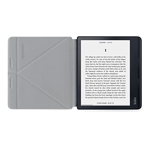 Kobo Sage | eReader with Green SleepCover | 8 HD Glare Free Touchscreen | Waterproof | Blue Light Reduction | Bluetooth | WiFi | 32GB of Storage (Green)