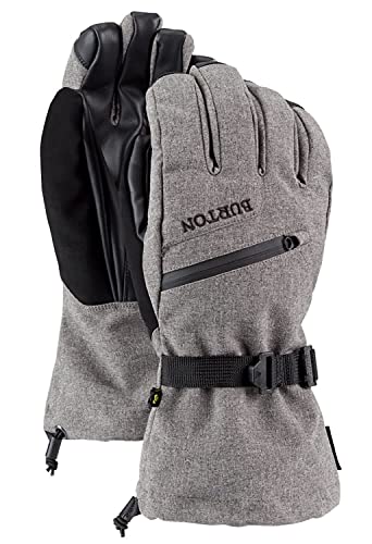 Burton Men's Gore-Tex Glove + Gore Warm Technology, Bog Heather New, X-Small