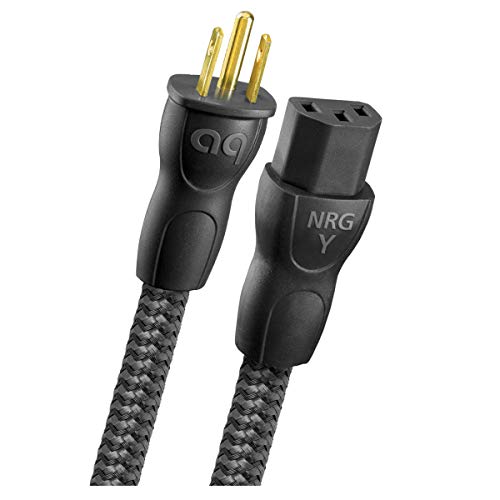AudioQuest NRG-Y3, Low-Distortion 3-Pole AC Power Cable, 4.5 Meter/14.76 Feet