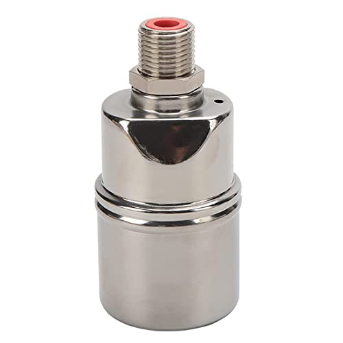 MEUPMEOP 1/2'' Automatic Water Level Control Valve Auto Shut Off Ball Mini Float Valve 304 Stainless Steel Float Valve