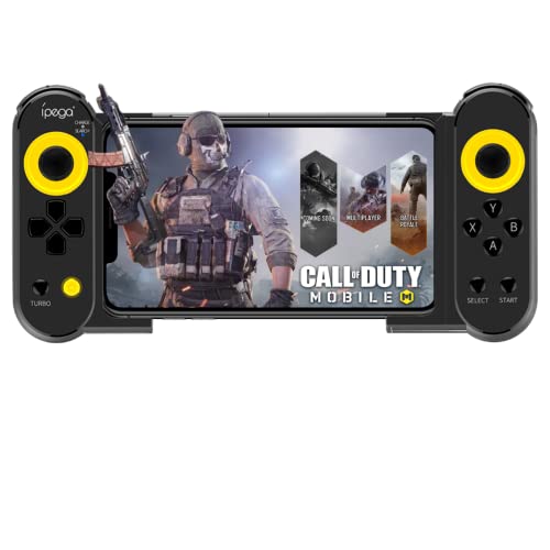 arVin Mobile Gaming Controller for iPhone Android Gamepad with Turbo, 3.5mm Audio Converter, Wireless Game Joystick for iPhone 14/13/12/11/X, iOS, iPad, Samsung Galaxy, TCL, Tablet, PC, Call of Duty