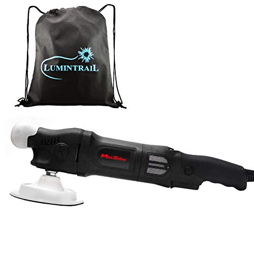 Maxshine M1000 Rotary Polisher 1000W, 5/8" Spindle Thread Bundle with a Lumintrail Bag