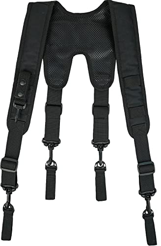 KUNN Tactical Tool Belt Suspenders for Men,Durable Duty Belt Harness with Accessories
