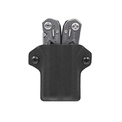 Clip & Carry Kydex Multitool Sheath for Gerber SUSPENSION - Made in USA (Multi-tool not included) EDC Multi Tool Sheath Holder Holster Cover (Black)
