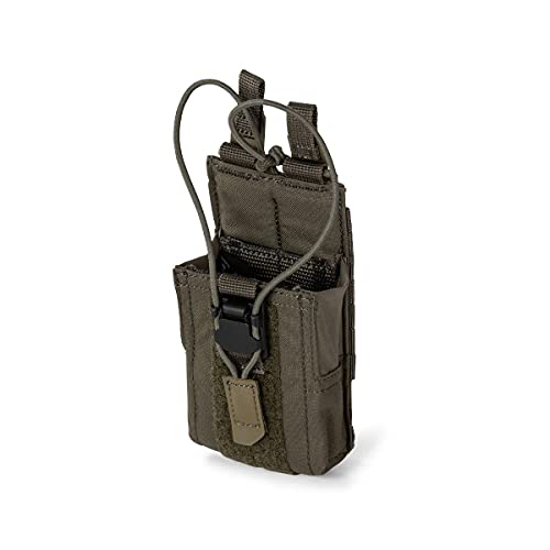 5.11 Tactical Flex Radio 2.0 Pouch, Lightweight with Flex-Hit Mounting System, Style 56652, Ranger Green