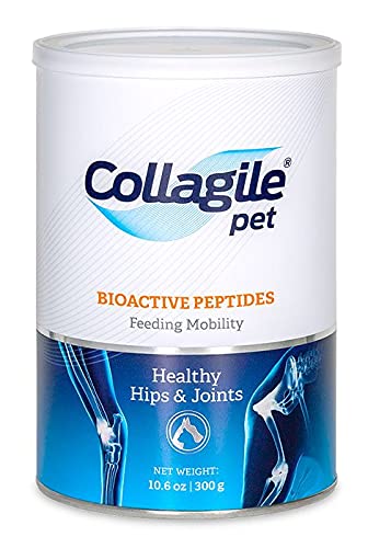 COLLAGILE pet - Dog Hip & Joint Care | Effective Powder Supplement | Clinically Tested by Vets | 100% Natural | Tasteless and Odorless