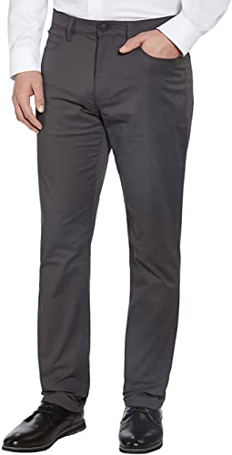 English Laundry Mens 5 Pocket Midway Pant (Forged Iron, 32W x 32L)
