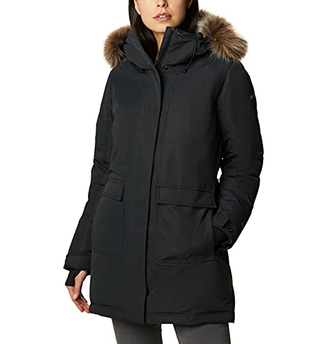 Columbia Women's Little Si Insulated Parka, Black, Small